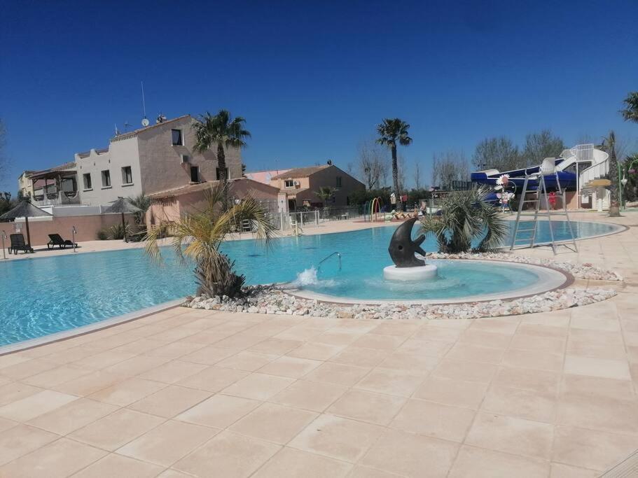 Mobil Home Familial Neuf De 2024 Pour 8 Personnes Valras-Plage Exterior foto