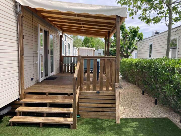 Mobil Home Familial Neuf De 2024 Pour 8 Personnes Valras-Plage Exterior foto